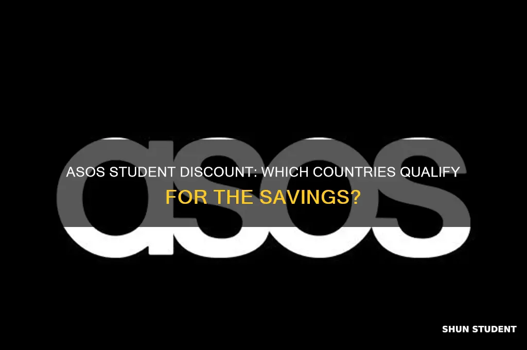 what countries get the asos student discount