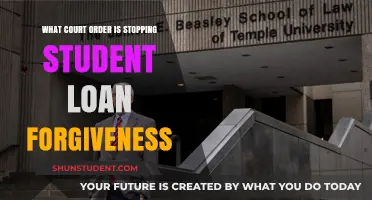 Court Order Halts Student Loan Forgiveness: Understanding the Legal Blockade