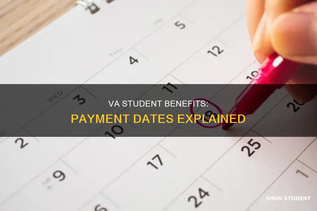 what day does the va pay students bah