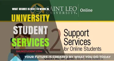Best Degrees for University Student Services Roles