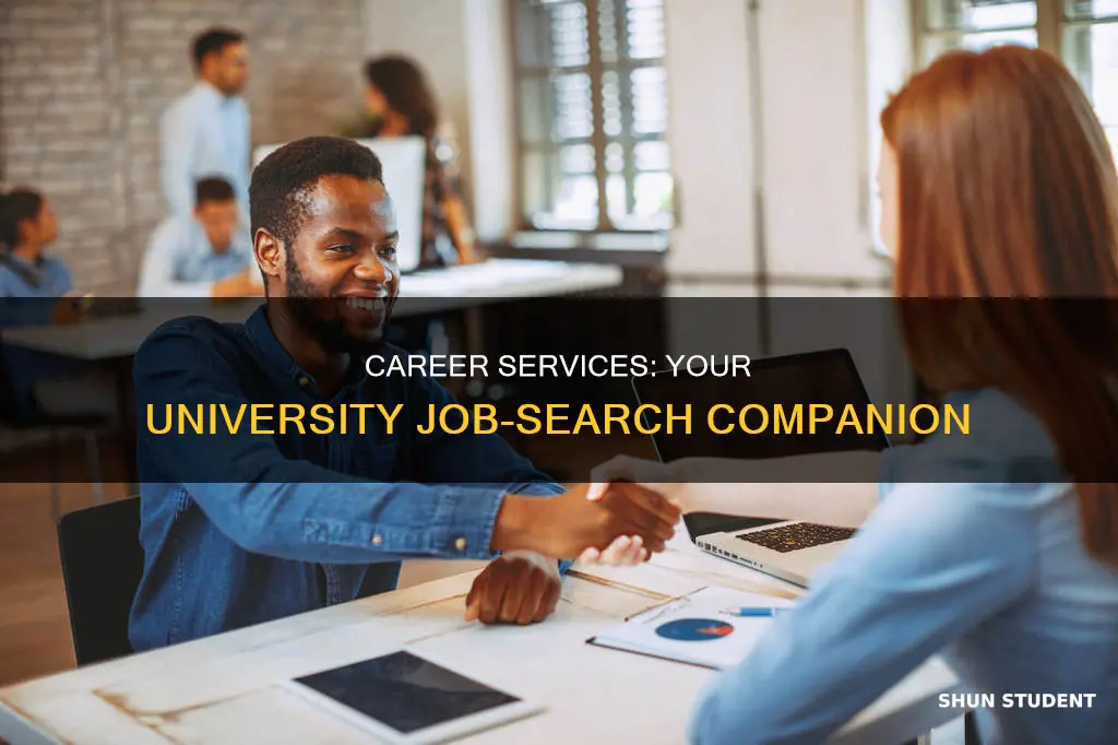 what department in a university helps students find jobs