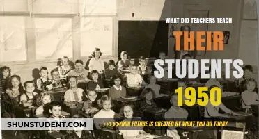 Classroom Lessons of the 1950s: What Teachers Taught Students Back Then