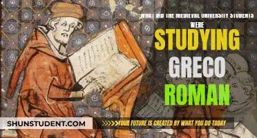 Medieval Scholars' Journey: Unveiling Greco-Roman Wisdom in the University