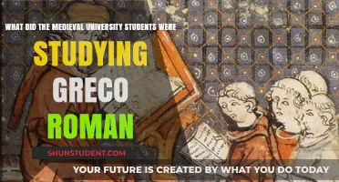 Medieval University Students: Learning from Greco-Roman Past