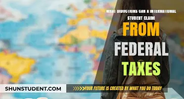 International Students: Claiming Federal Tax Deductions