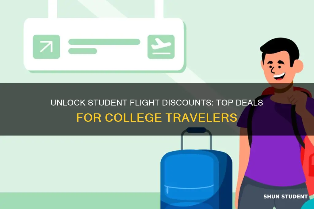 what discounts on flights are there for college students