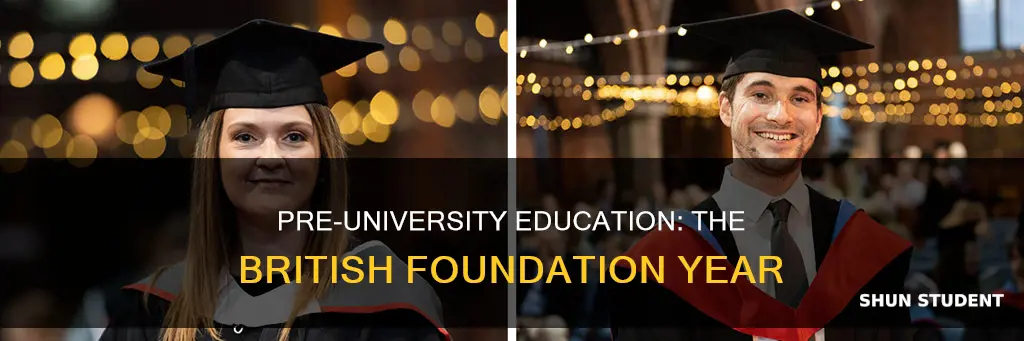 what do british students attend before university