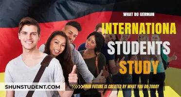 German International Students: Popular Study Choices