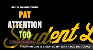 Graduate Students: Focus Points for Success