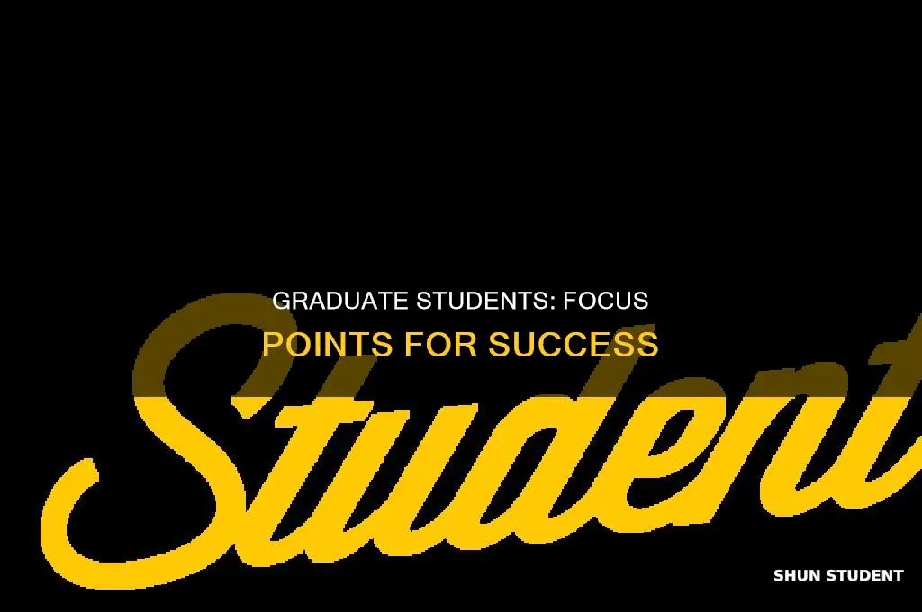 what do graduate students pay attention too