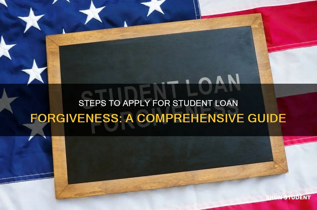 what do i do to apply for student loan forgiveness