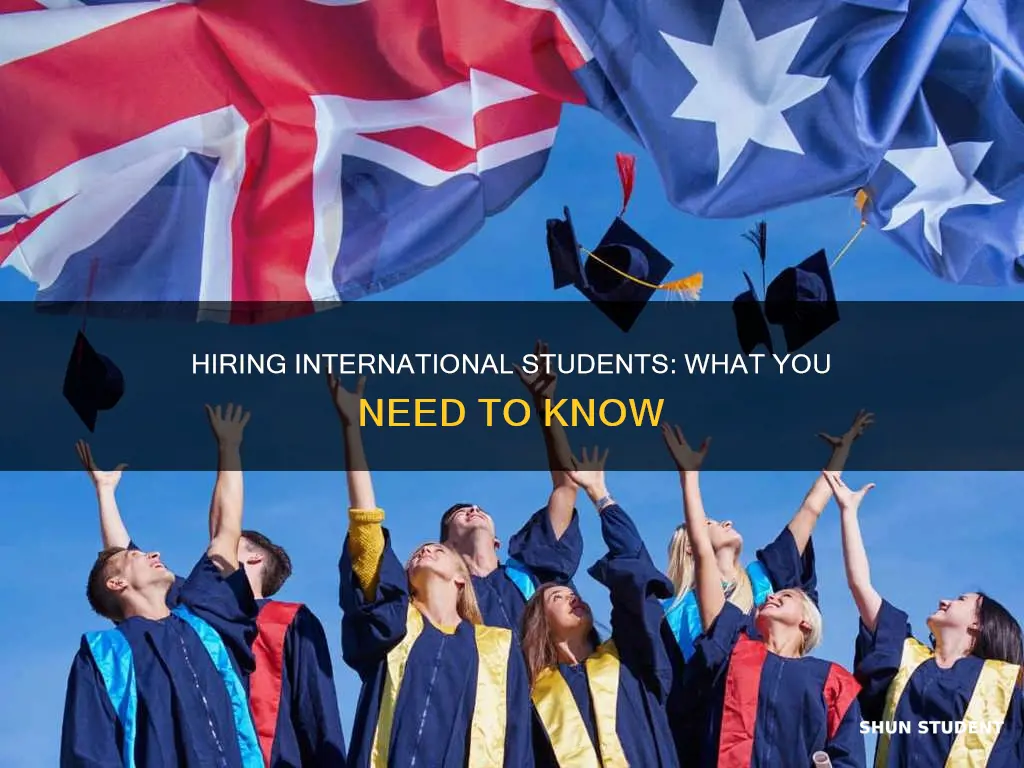 what do i need to hire international student