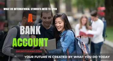 International Students: Opening a Bank Account