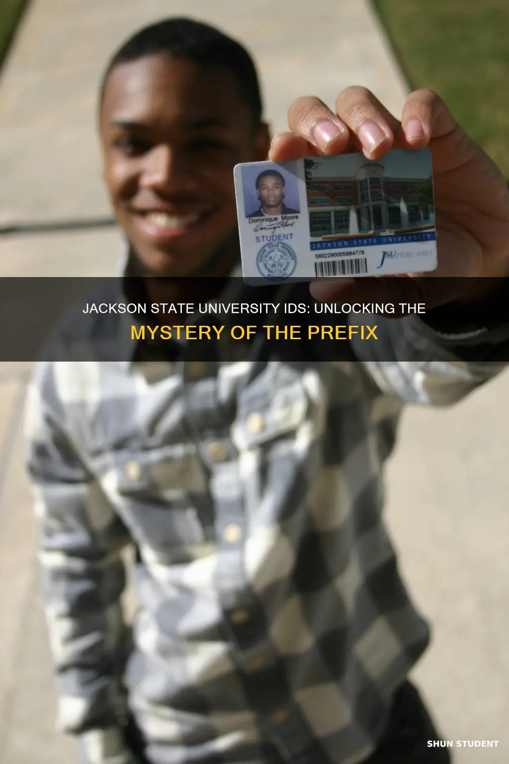 what do jackson state university student id numners start with