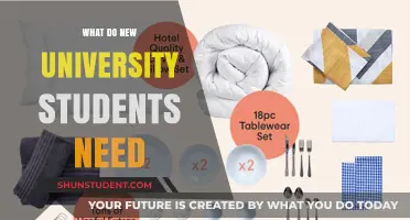 University Students: Essential Items for Freshers