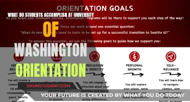 Unveiling UW's Orientation: Student Achievements and Experiences