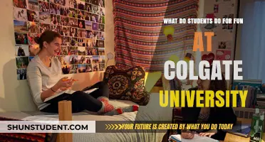 Colgate University Students: Fun and Activities
