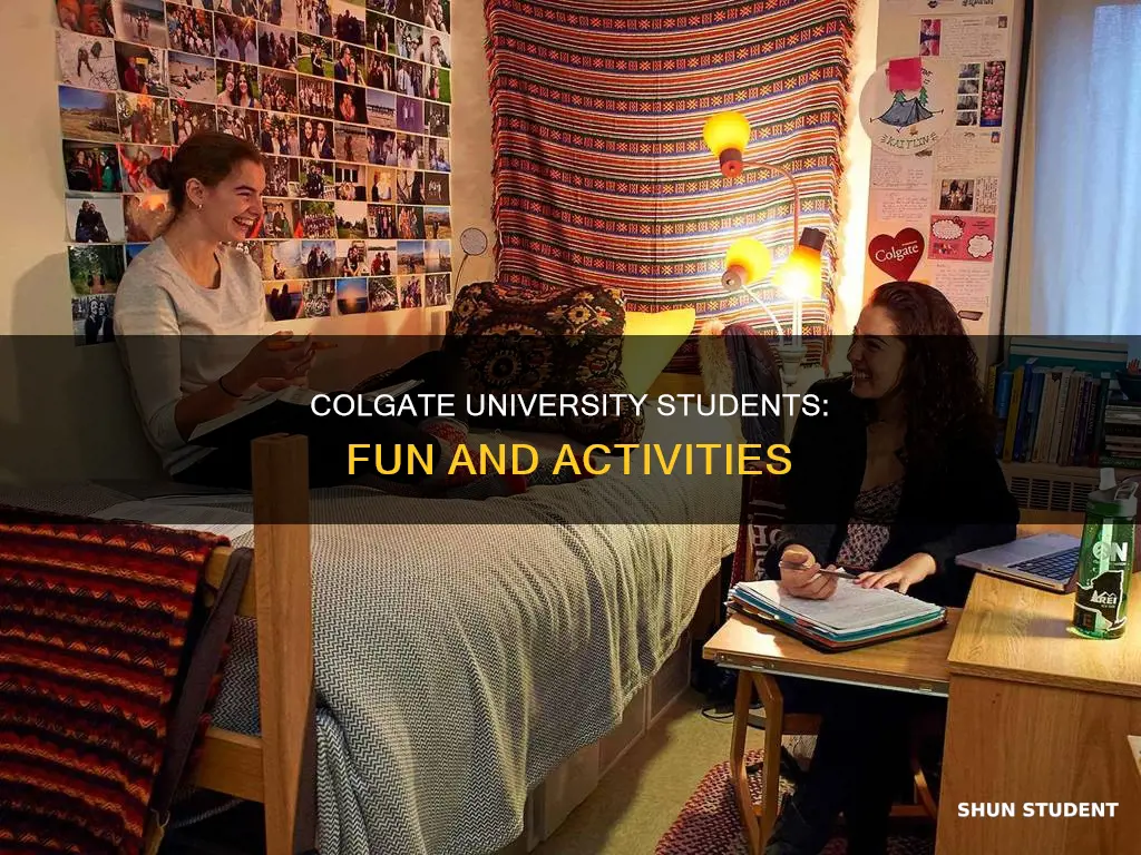 what do students do for fun at colgate university