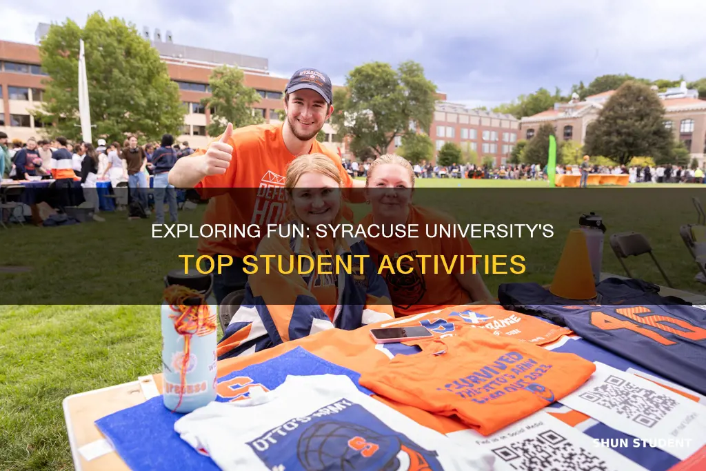 what do students do for fun at syracuse university