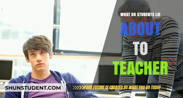 Unveiling Student Secrets: Common Lies Told to Teachers in Classrooms