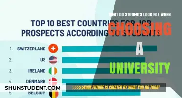 Factors That Influence Students' University Choices