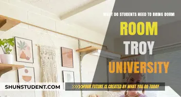 Essential Items for Your Troy University Dorm Room