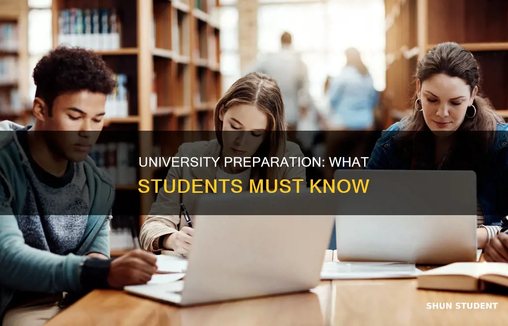 what do students need to know before going to university