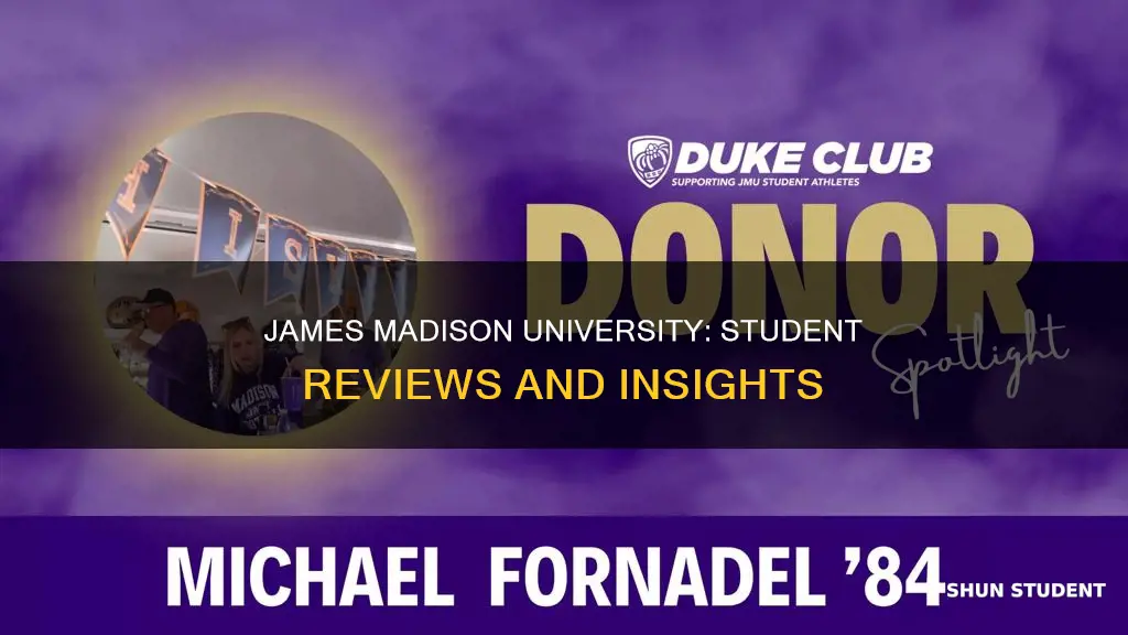 what do students say about james madison university