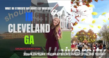 Lee University Reviews: Student Perspectives on Cleveland, GA