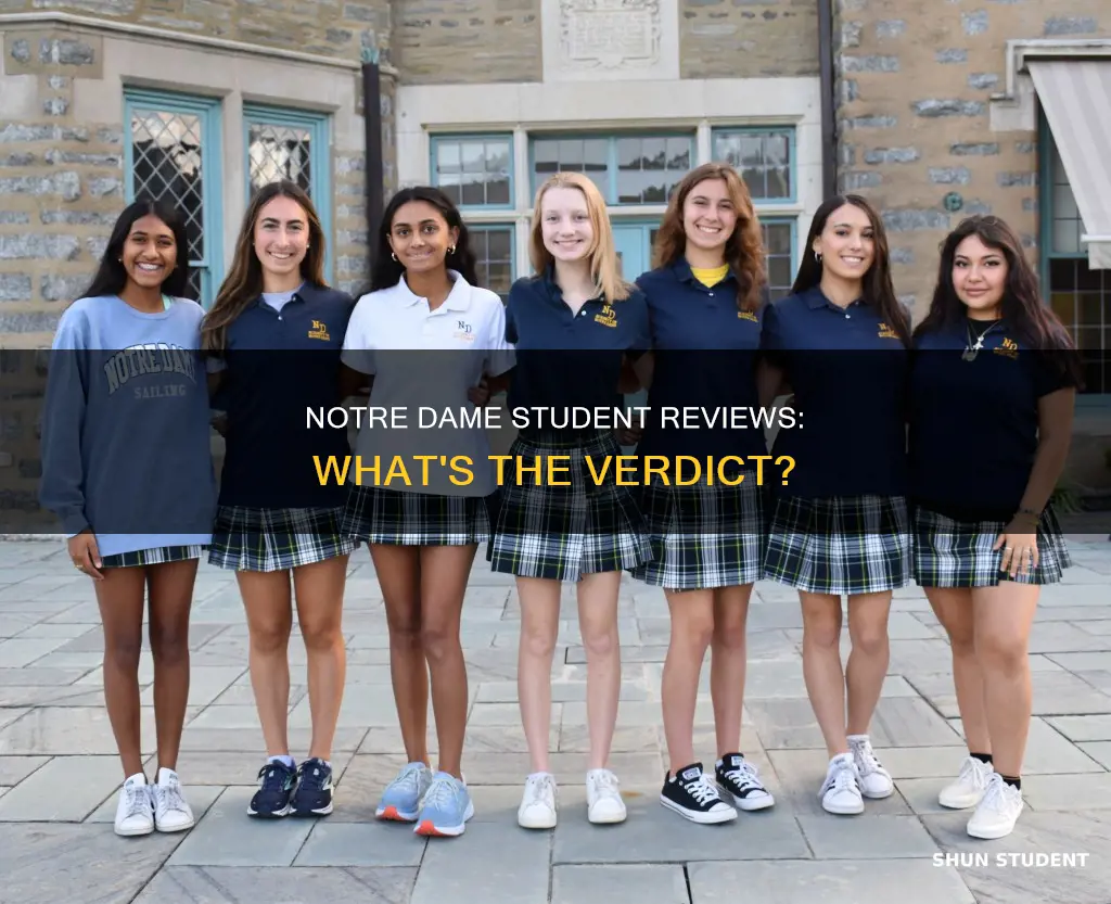 what do students say about university of notre dame