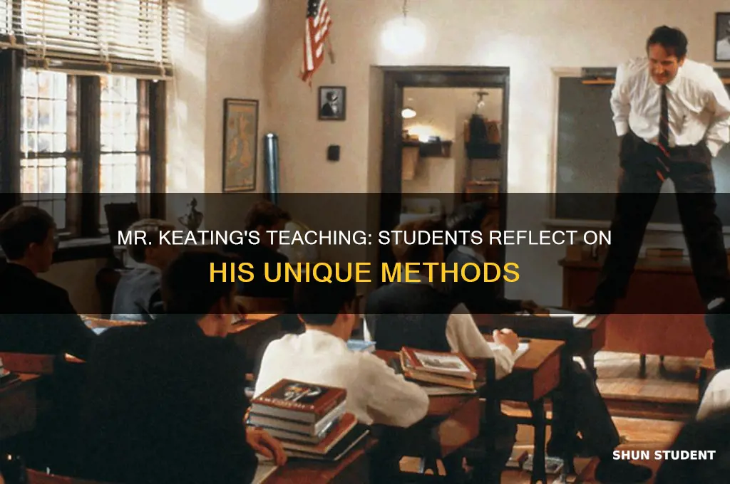 what do students think of mr keating
