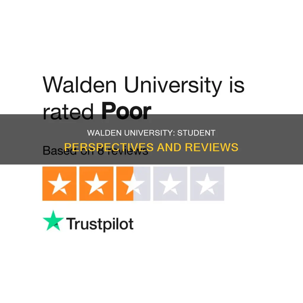 what do students think of walden university