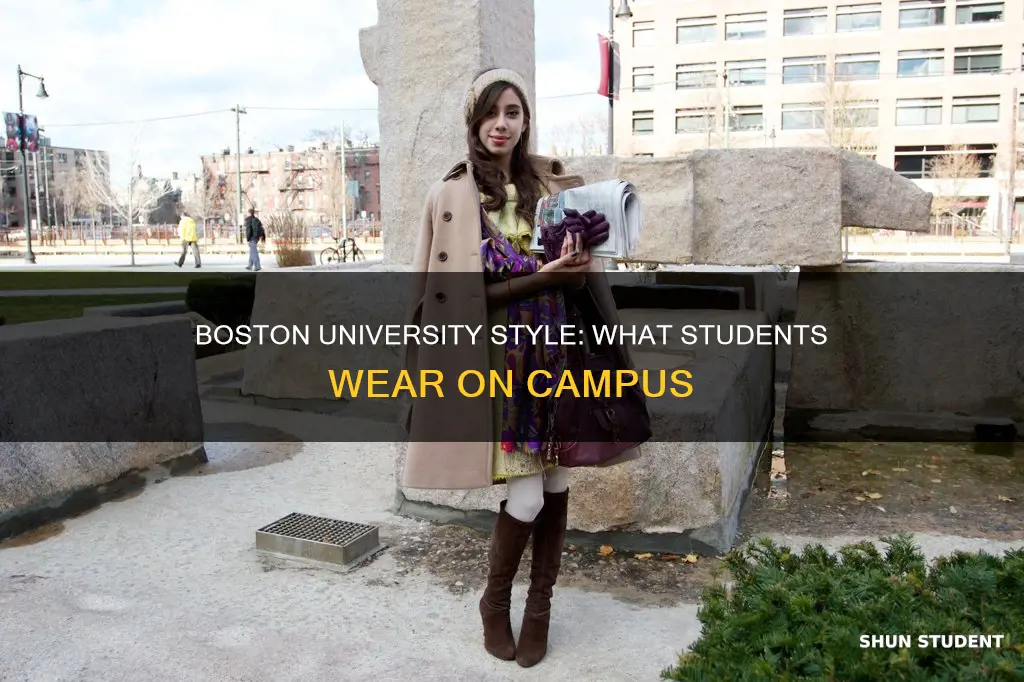 what do students wear at boston university