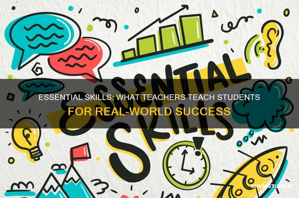 what do teachers teach students that they actually need