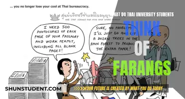 Thai University Students' Perceptions of Farangs: A Cultural Study