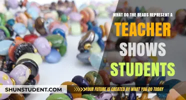 Unveiling Meaning: A Teacher Explains Bead Symbolism to Students
