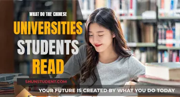 Unveiling the Reading Lists of Chinese University Students