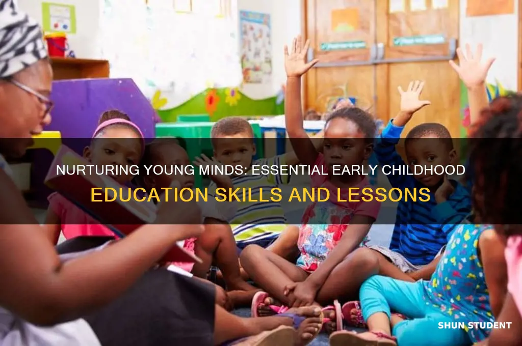 what do the teach student in early childhood
