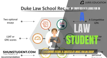 Unveiling the Secrets: What Universities Seek in Aspiring Law Students