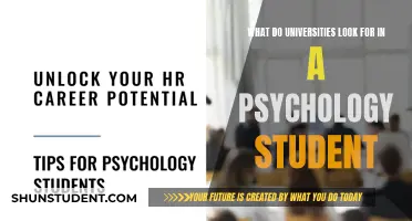 Unveiling the Secrets: What Universities Seek in Psychology Applicants