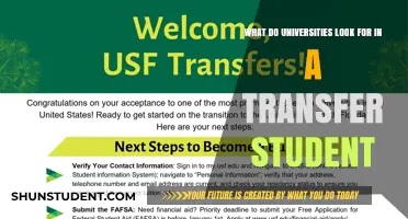 Transfer Students: What Universities Seek