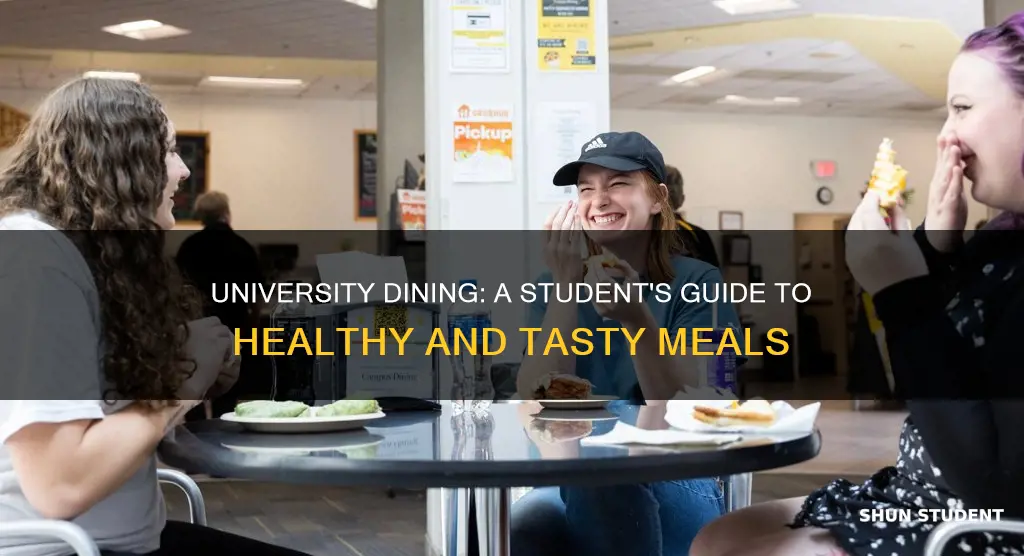 what do university students eat