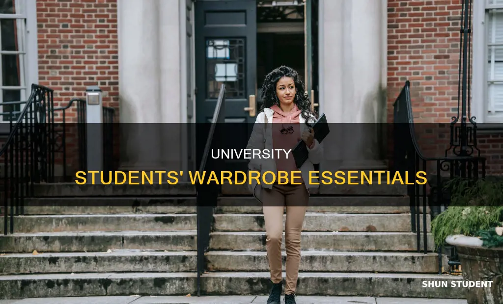 what do university students wear