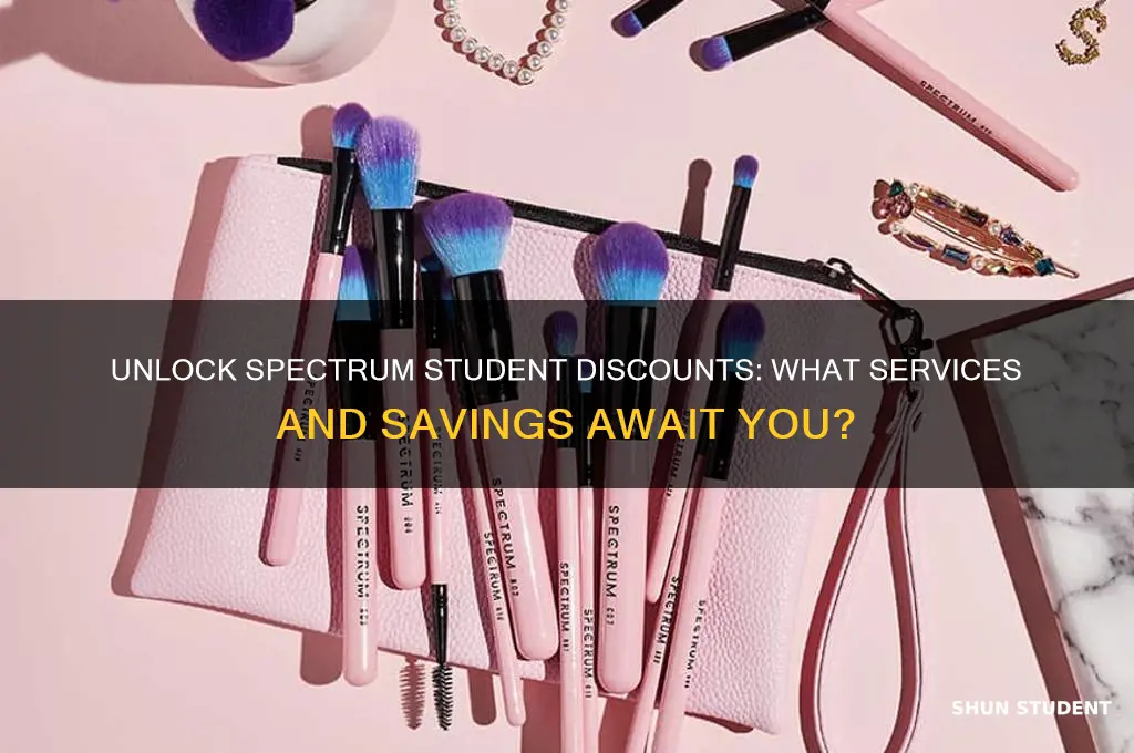 what do you get student discount on spectrum