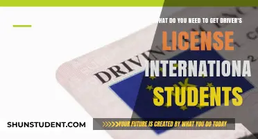 International Students: Getting Your Driver's License