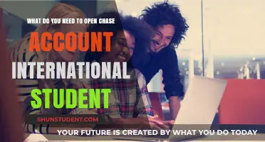 Opening a Chase Account: International Student Requirements