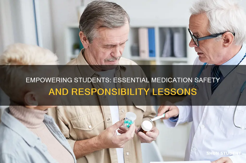 what do you teach students about taking medication