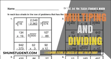 Mastering Multiplication and Division: Essential Skills for Students to Learn