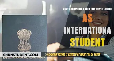Documents for Your Driver's License as an International Student
