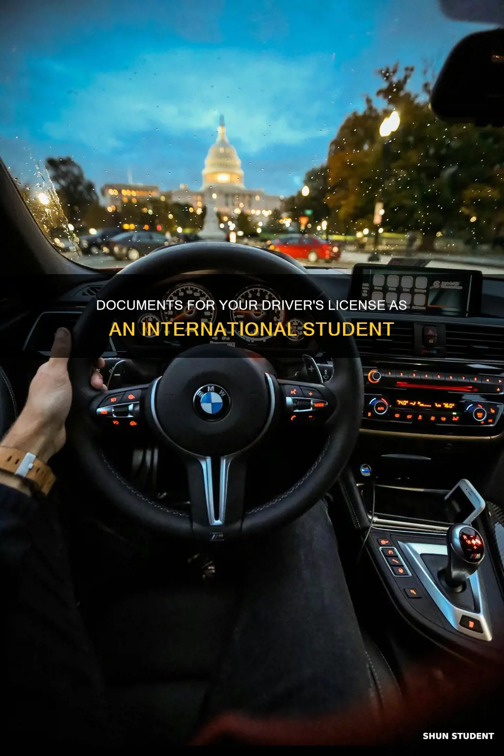 what documents i need for driver license as international student